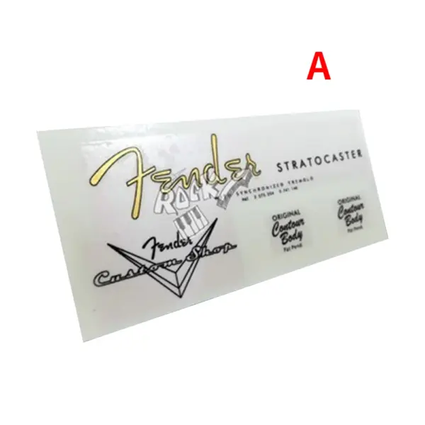 Custom Decal Sticker for Guitar Peghead - Image 2