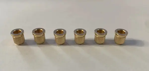Brass Through Body String Ferrules for Guitars - Image 2