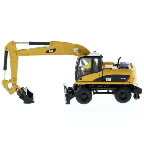 1/87 Scale Diecast CAT M318D Excavator Model - Image 4
