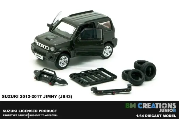 Suzuki Jimny JB43 1:64 Scale Diecast Model - Image 3