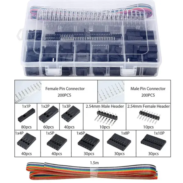 Dupont Crimping Tool Kit with 310/620/1550pcs - Image 7