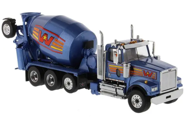 1/50 Scale Western Star 4900 Concrete Mixer Model - Image 6