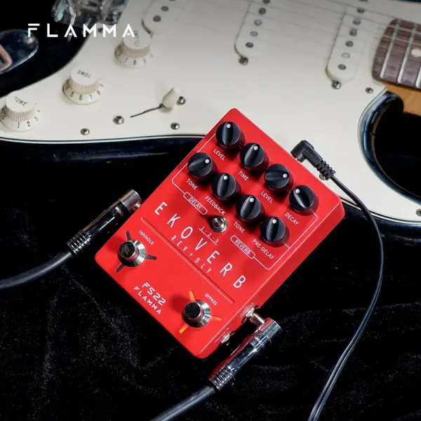 FLAMMA FS22 Dual Reverb Delay Pedal - Image 6