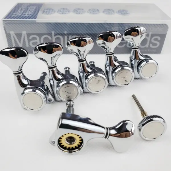 Kaynes DJ334C Locking Tuners for Electric Guitar - Image 3