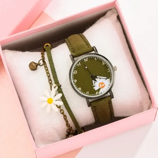 BK34 Casual Daisy Quartz Watch for Ladies - Image 5