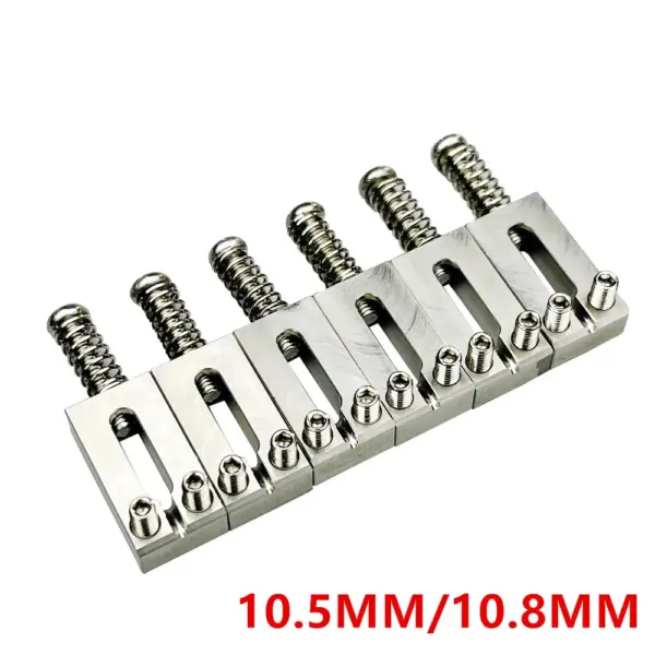 Stainless Steel Tremolo Bridge Saddles for Guitars - Image 2