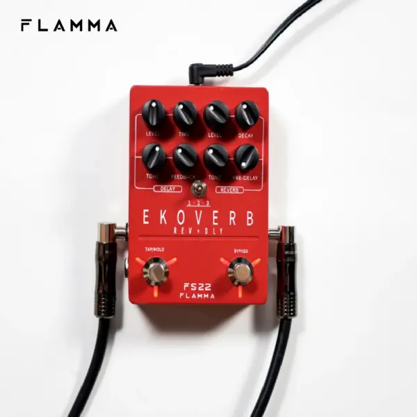 FLAMMA FS22 Dual Reverb Delay Pedal - Image 5