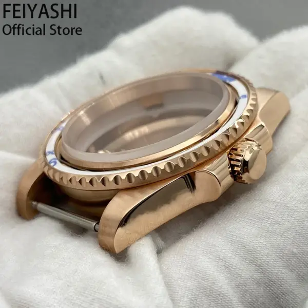 40mm Stainless Steel Watch Case for Movements - Image 4