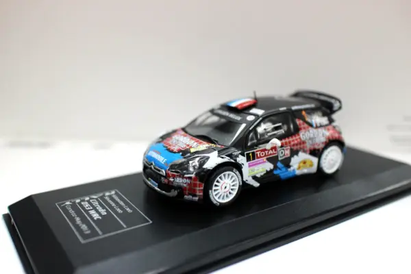 Diecast 1/43 Scale Citroen DS3 WRC Model - Image 2