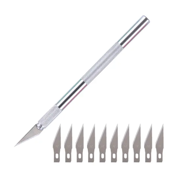 12-Piece Precision Hobby Knife Set - Image 2
