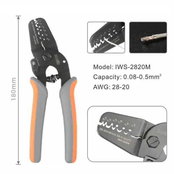 Mini Crimping Tool for Open Barrel Connectors - Image 7