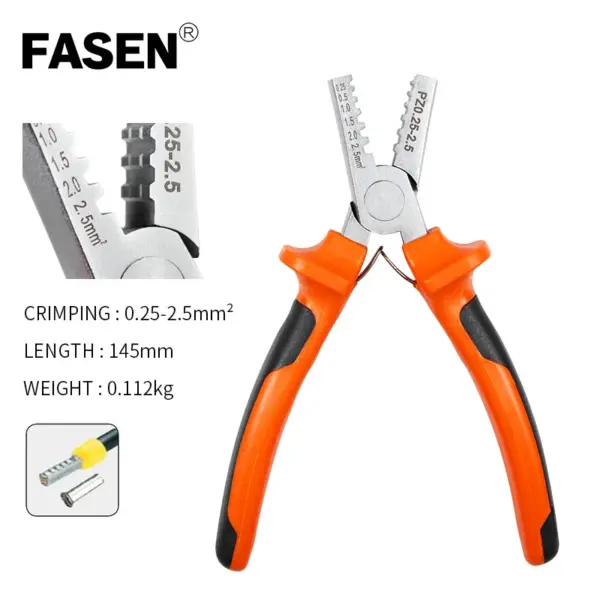 Mini German Style Crimping Pliers for Cables - Image 9