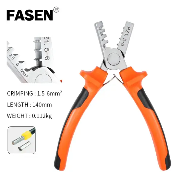 Mini German Style Crimping Pliers for Cables - Image 5