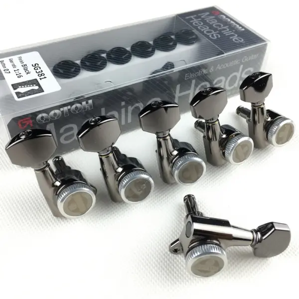 GOTOH SG381-07-MGT Guitar Locking Tuners Set - Image 5