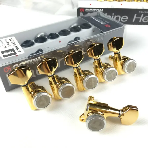 GOTOH SG381-07-MGT Guitar Locking Tuners Set - Image 4