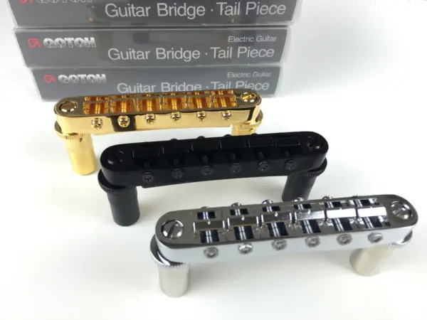 GOTOH GE103B-T Tune-O-Matic Electric Guitar Bridge - Image 3