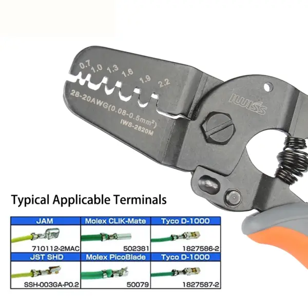 Mini Crimping Tool for Open Barrel Connectors - Image 5