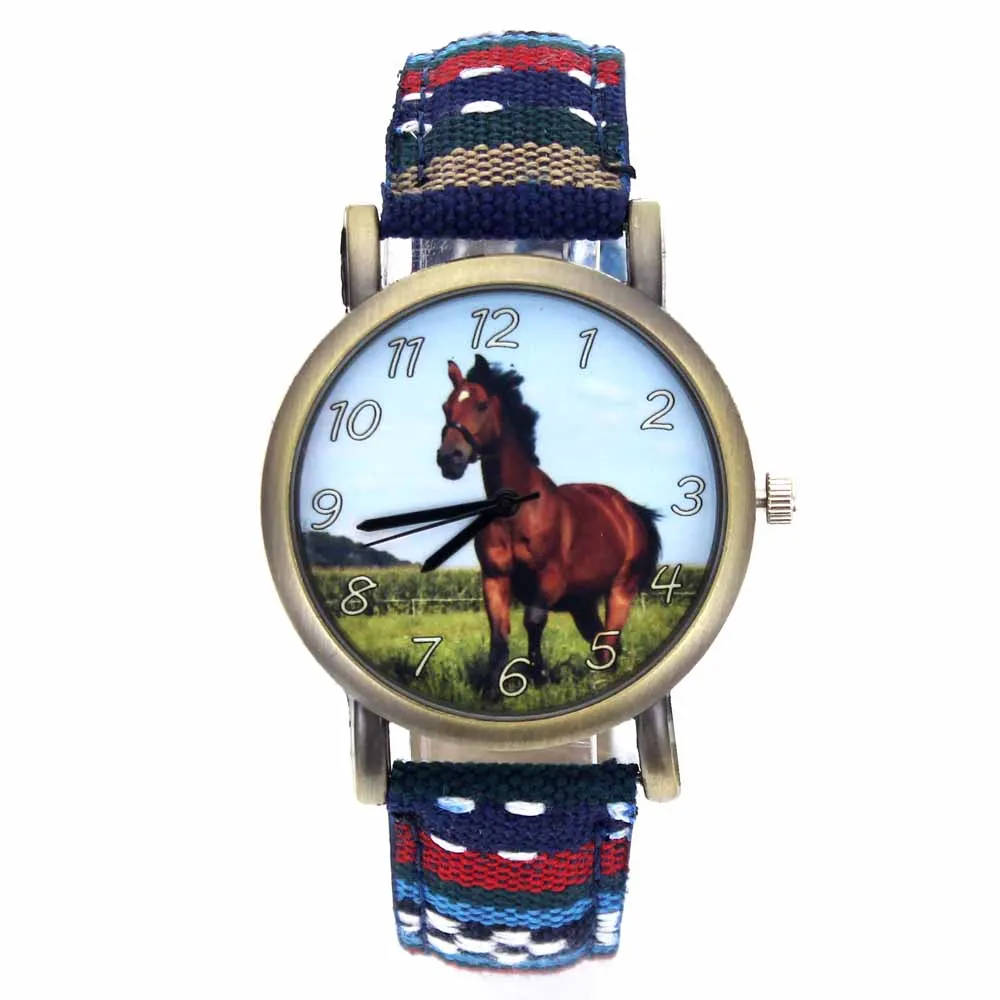 GERRYDA WW400 Running Horse Canvas Sport Watch 12 GERRYDA WW400 Running Horse Canvas Sport Watch - Image 12