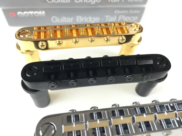 GOTOH GE103B-T Tune-O-Matic Electric Guitar Bridge - Image 4