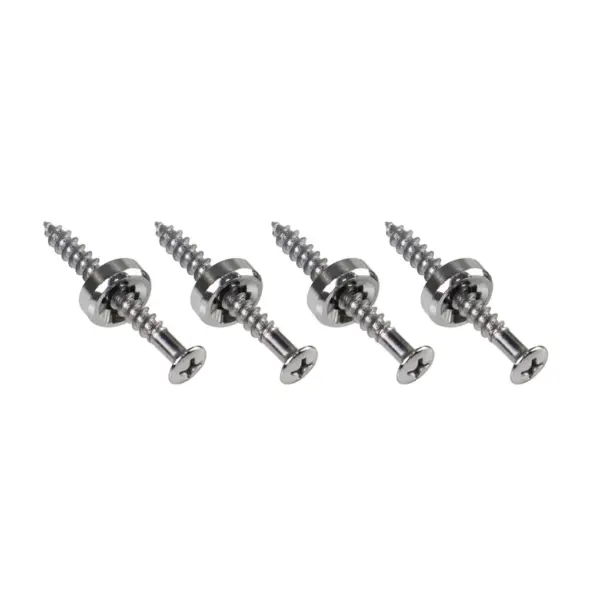 4pcs Metal Guitar Neck Joint Ferrules Set - Image 2