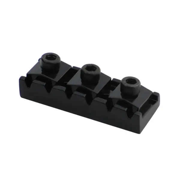 43mm Black Locking Nut for Electric Guitar - Image 2