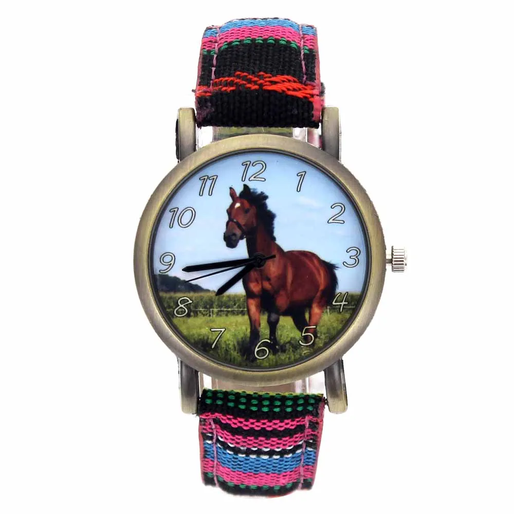 GERRYDA WW400 Running Horse Canvas Sport Watch 4 GERRYDA WW400 Running Horse Canvas Sport Watch - Image 4
