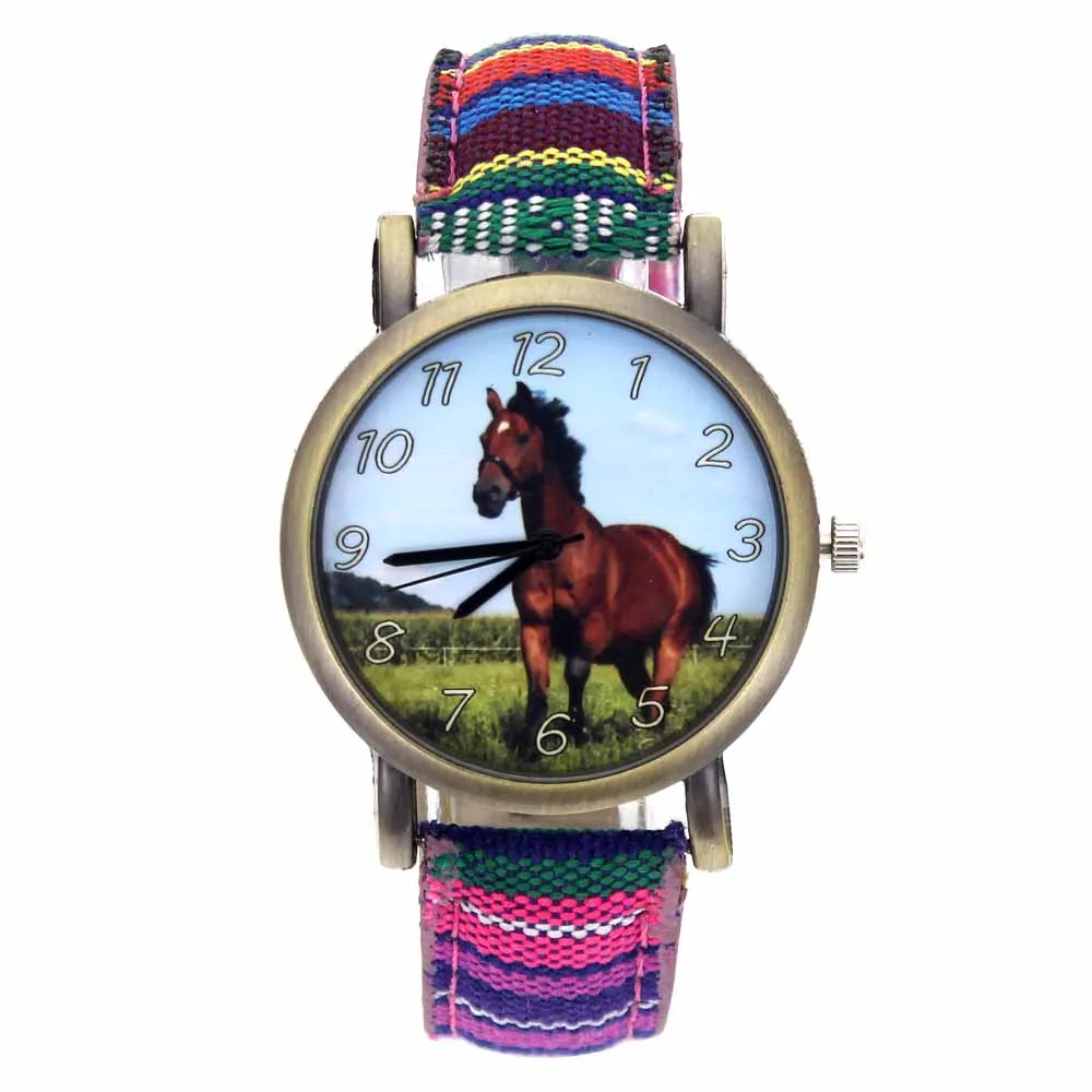GERRYDA WW400 Running Horse Canvas Sport Watch 9 GERRYDA WW400 Running Horse Canvas Sport Watch - Image 9