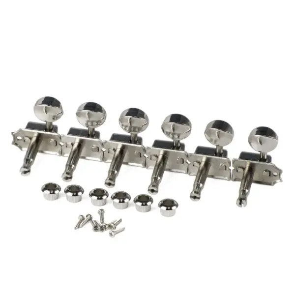 Nickel Silver 6-in-line Guitar Tuning Pegs - Image 4