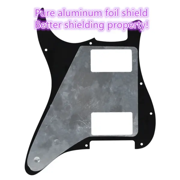 Electric Guitar HH Pickguard Set with Screws - Image 2