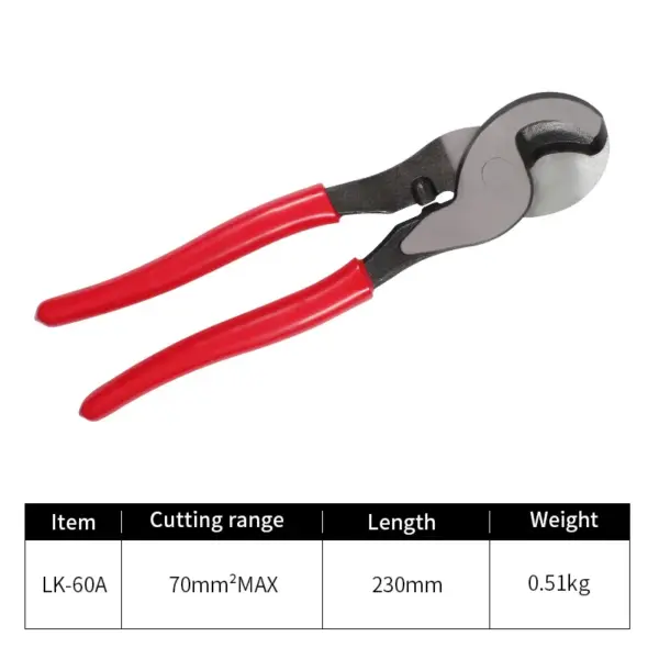 Insulated Cable Cutter Locking Pliers Tool - Image 7