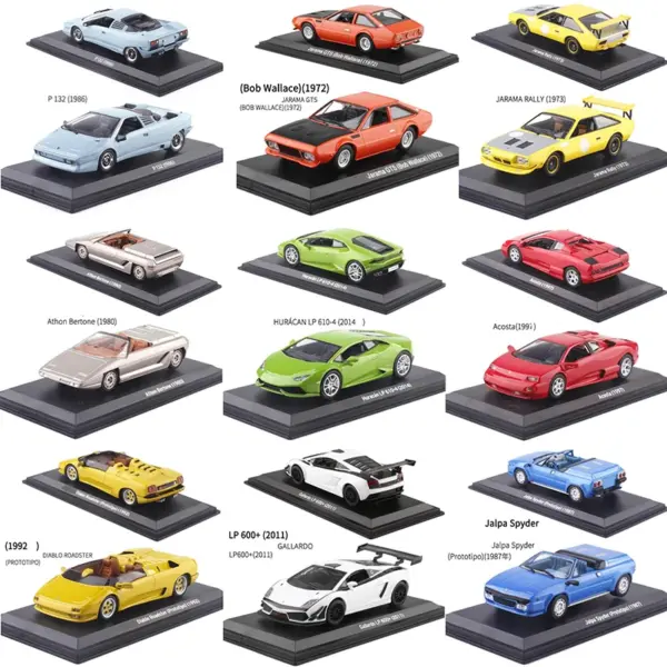 1/43 Alloy Classic Racing Car Model Diecast - Image 2
