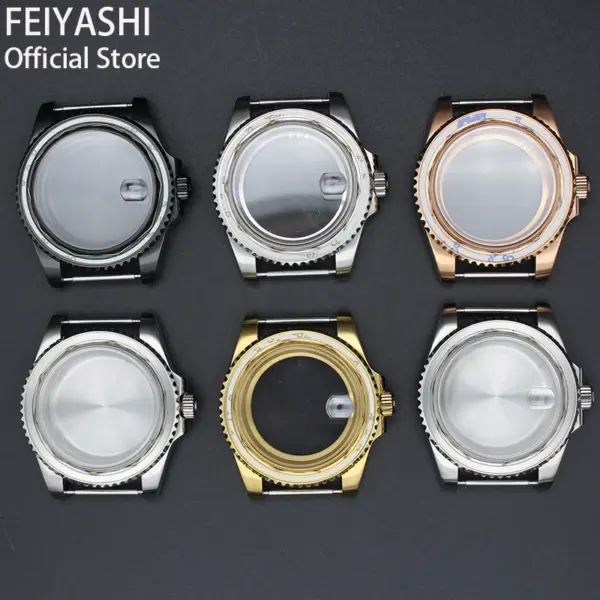 40mm Stainless Steel Watch Case for Movements - Image 2