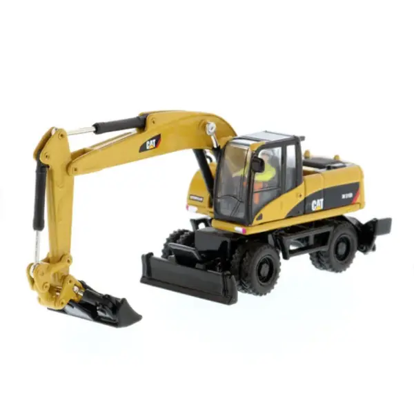 1/87 Scale Diecast CAT M318D Excavator Model - Image 6