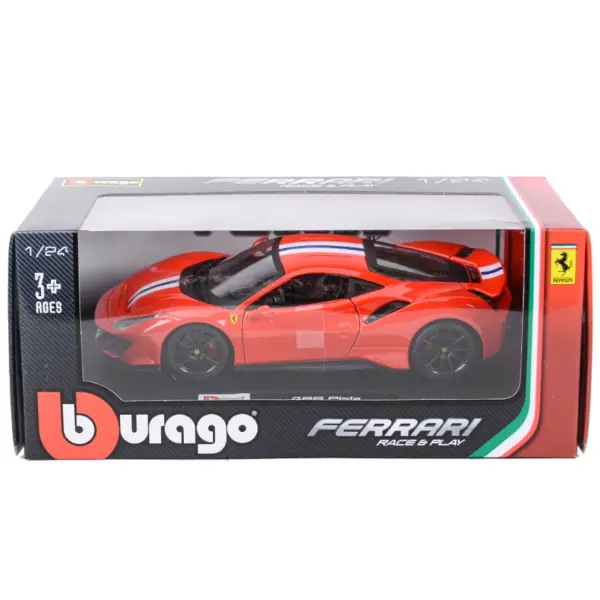 Bburago 1:24 Ferrari 488 PISTA Diecast Model - Image 6