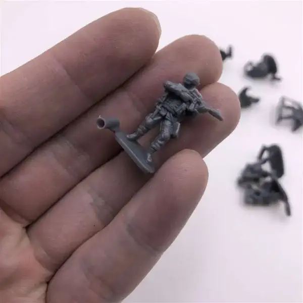 1:72 Scale Plastic Soldier Model Set 12pcs - Image 5