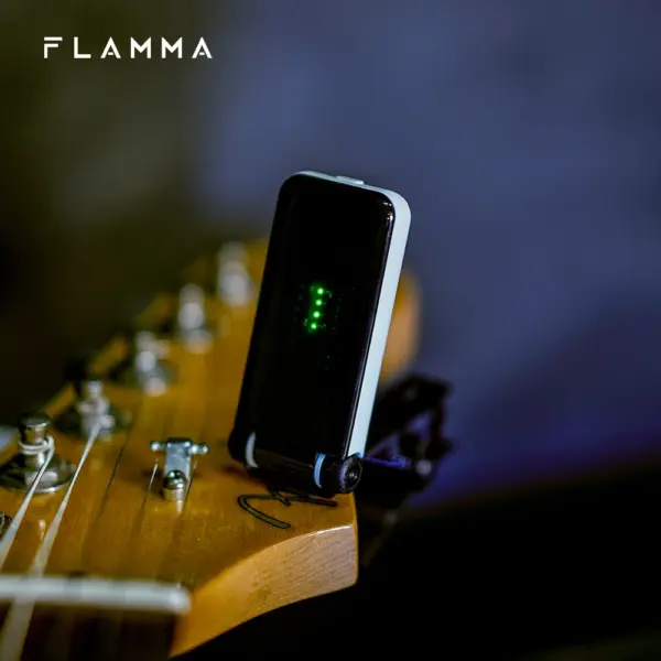 FLAMMA FT01 Clip-on Guitar Tuner 360 Degree