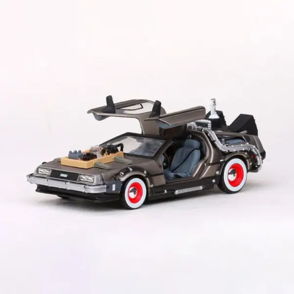 1/43 Scale Diecast DeLorean DMC-12 Model - Image 4