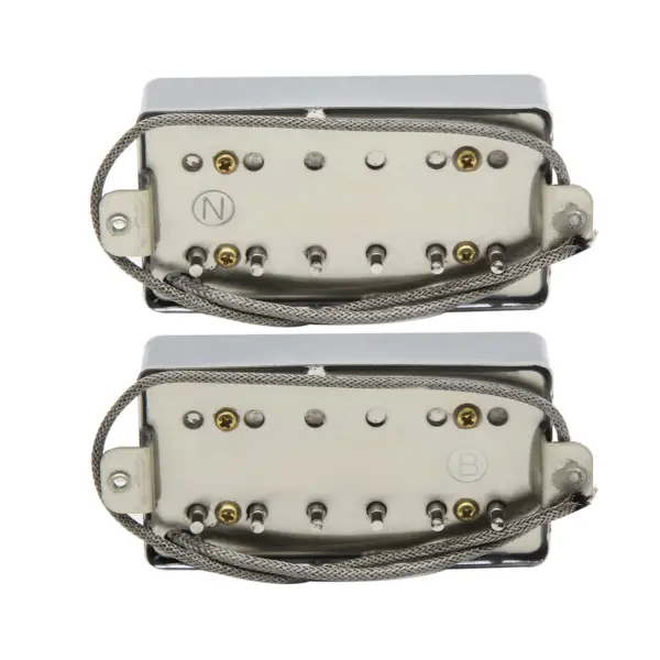 Alnico 5 Chrome Humbucker Pickups Set 2PCS - Image 5