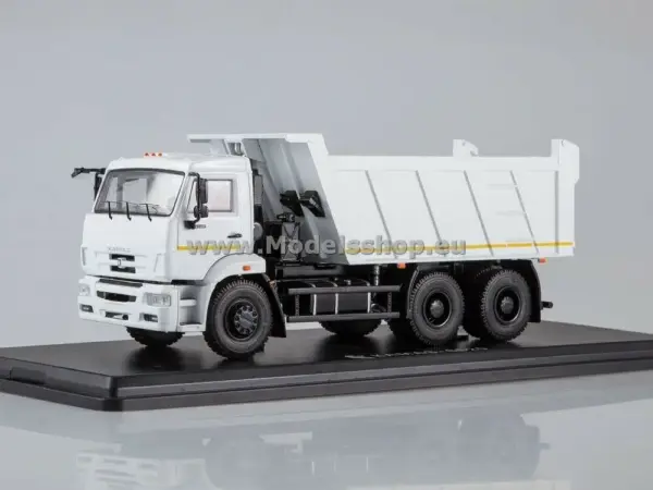 1/43 Scale KAMAZ-6520 White Dump Truck модель - Image 6