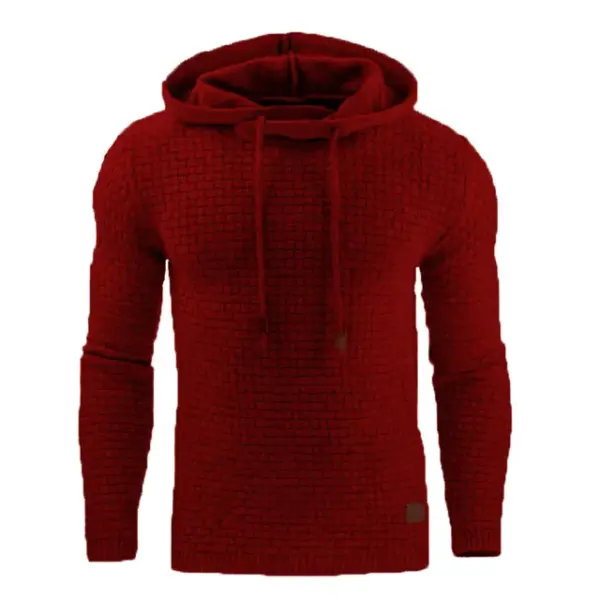 Casual Men's Oversized Hoodie with Zipper - Image 14