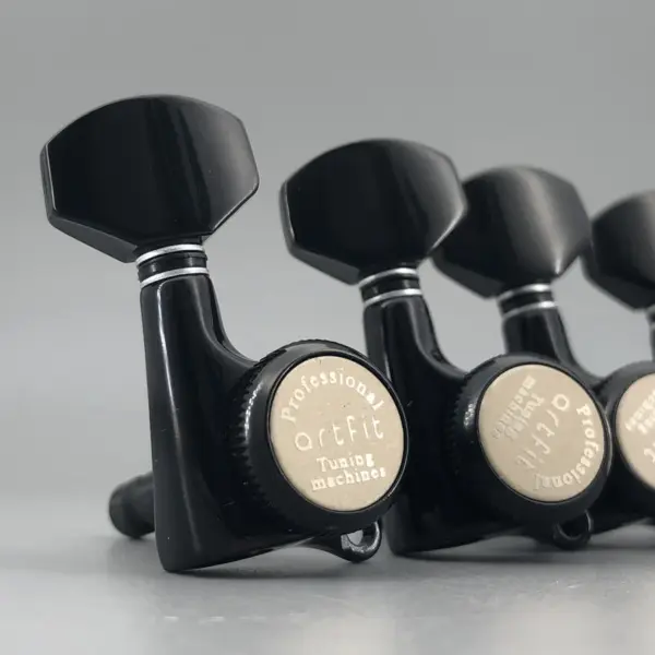 SG Series Locking Guitar Tuners Black Finish - Image 2
