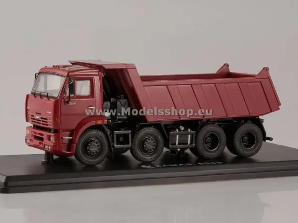 1/43 Scale KAMAZ-6520 White Dump Truck модель - Image 5