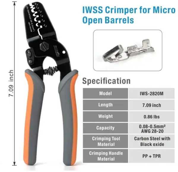 IWS-2820 Mini Crimping Tool Set 460pcs - Image 11