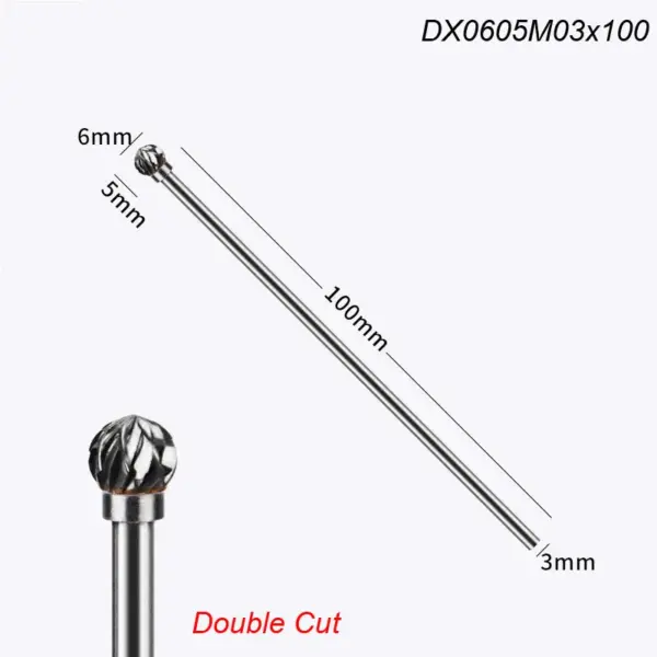 100mm Tungsten Carbide Rotary Burr Tool - Image 12