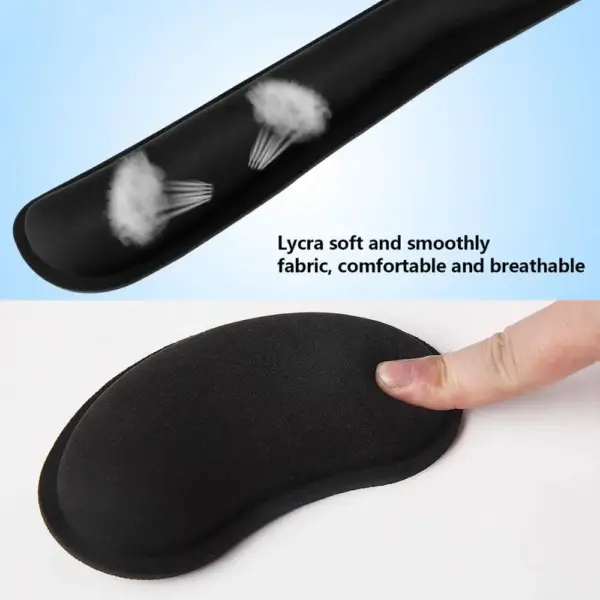 Ergonomic Mouse Pad with Wrist Rest Support - Image 2