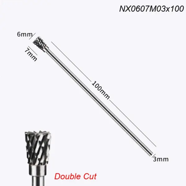 100mm Tungsten Carbide Rotary Burr Tool - Image 8