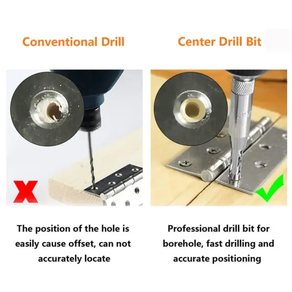 Self-Centering Hinge Drill Bit Set - Image 6