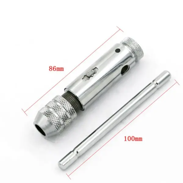 Adjustable T-Handle Ratchet Tap Wrench M3-M8 - Image 3