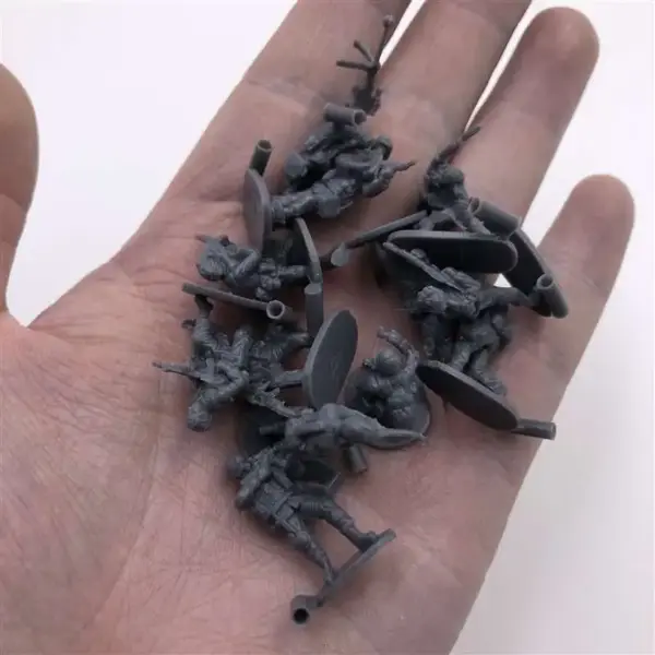 1:72 Scale Plastic Soldier Model Set 12pcs - Image 6