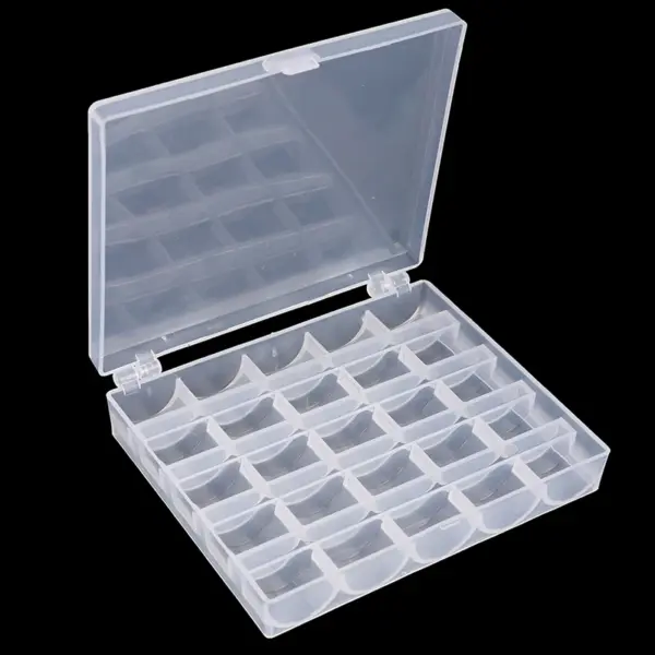 25/36 Pcs Clear Sewing Machine Bobbins Storage - Image 6